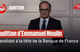 Băng hình. Phiên điều trần của Emmanuel Moulin, ứng cử viên cho vị trí người đứng đầu Banque de France