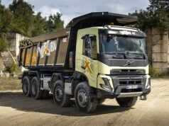 Volvo FMX 8×6 40T được thiết kế dành cho sự nghiệp