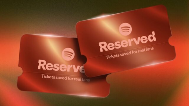 Spotify sẽ dành vé xem hòa nhạc cho người hâm