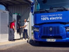 Bản đồ các điểm sạc hạng nặng do Renault Trucks cung cấp