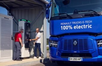 Bản đồ các điểm sạc hạng nặng do Renault Trucks cung cấp