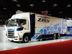 Xe tải chạy pin nhiên liệu Hino được sản xuất hàng loạt