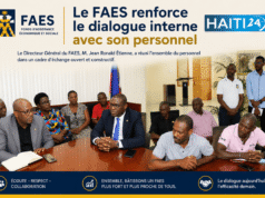 FAES tăng cường đối thoại nội bộ với nhân viên của mình Tin tức mới nhất từ Haiti: Chính trị, An ninh, Kinh tế, Văn hóa.