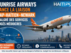 Sunrise Airways triển khai đường bay Cap-Haitien-Newark bất chấp các dịch vụ được coi là tầm thường Tin tức mới nhất từ Haiti: Chính trị, An ninh, Kinh tế, Văn hóa.