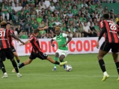 Bóng đá. Play-off L1/L2: Saint-Etienne và Nice đối đầu sau trận lượt đi