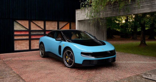Ô tô. Chiếc Ferrari điện đầu tiên là chiếc xe