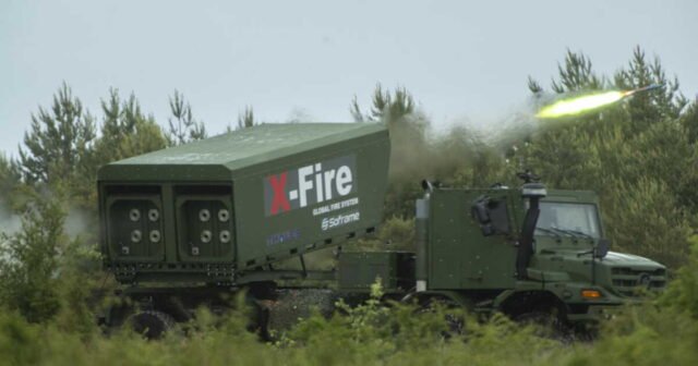 Thales bắn thử thành công bệ phóng tên lửa X-Fire,
