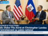 An ninh và bầu cử: Alix Didier Fils-Aimé và Christopher Landau phát biểu tại cung điện quốc gia Tin tức mới nhất từ Haiti: Chính trị, An ninh, Kinh tế, Văn hóa.