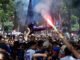 căng thẳng quanh công viên Parc des Princes, cảnh sát bắt giữ lần đầu
