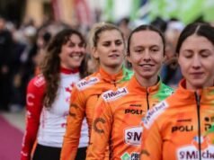 Alsatian Solène Muller thi đấu trong Tour du lịch Ý đầu tiên của cô