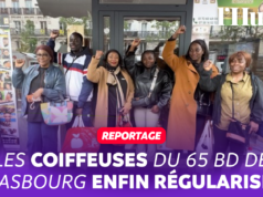 Các tiệm làm tóc ở số 65 đại lộ Strasbourg cuối cùng đã được chính thức hóa, việc chiếm đóng đã kết thúc (Video)