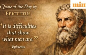 Câu nói trong ngày của Epictetus về những khó khăn: “Chính những khó khăn mới cho thấy con người như thế nào”