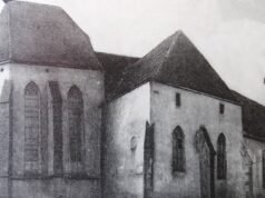 Cernay. 180 năm trước tháp chuông nhà thờ Saint-Étienne bốc khói