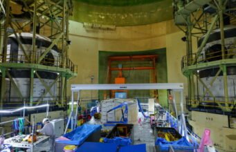 Fessenheim. Tại trung tâm của đơn vị số. 1 nhà máy điện hạt nhân, nơi việc tháo dỡ sẽ bắt đầu