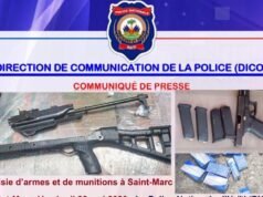 Saint-Marc: thu giữ lớn vũ khí và hàng trăm hộp đạn theo PHHD Tin tức mới nhất từ Haiti: Chính trị, An ninh, Kinh tế, Văn hóa.