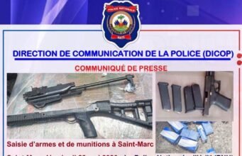 Saint-Marc: thu giữ lớn vũ khí và hàng trăm hộp đạn theo PHHD Tin tức mới nhất từ Haiti: Chính trị, An ninh, Kinh tế, Văn hóa.