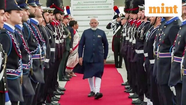 Thủ tướng Modi đến Rome sau hội nghị thượng đỉnh