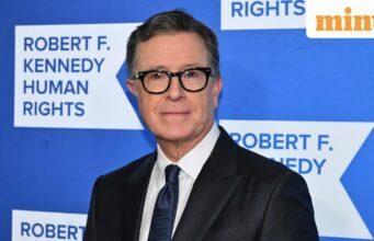 Vài giờ sau khi rời CBS, Stephen Colbert trở lại truyền hình trong một chương trình bất ngờ từ Michigan