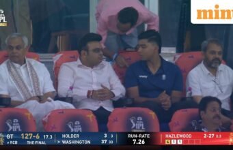 Vaibhav Sooryavanshi để kiểu tóc mới cho lễ trao giải IPL 2026; Xem trận chung kết RCB vs GT cùng với Jay Shah