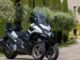 Xe máy mới. Kymco CV3 575, đây là mẫu xe ga 3 bánh xi-lanh đôi duy nhất