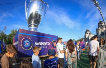 những người ủng hộ đổ xô đến Budapest… theo dõi trận đấu trước PSG-Arsenal với các phóng viên đặc biệt của chúng tôi