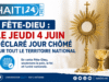 Corpus Christi: Thứ Năm ngày 4 tháng 6 tuyên bố ngày không làm việc trên toàn lãnh thổ quốc gia Tin tức mới nhất từ Haiti: Chính trị, An ninh, Kinh tế, Văn hóa.
