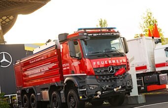 Xe tải Mercedes-Benz trình bày các giải pháp chữa cháy của mình tại INTERSCHUTZ 2026