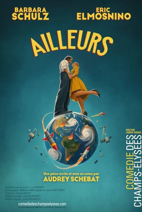 Barbara Schulz và Eric Elmosnino trong “Elsewhere” của Audrey Schebat