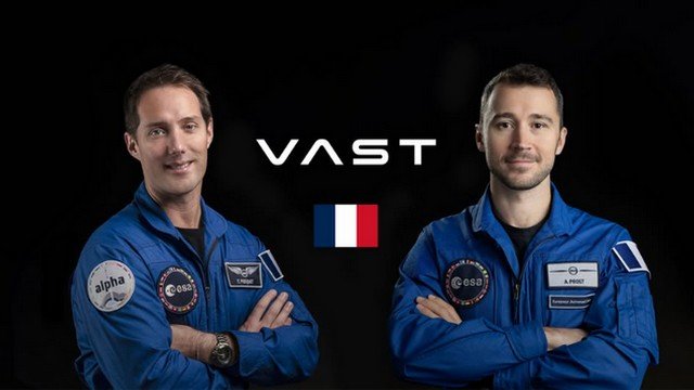 Thomas Pesquet và Arnaud Prost sẽ bay vào vũ trụ