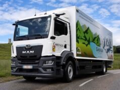 Công cụ vận chuyển MAN eTGS đầu tiên được giao cho một công ty vận tải có tài khoản riêng