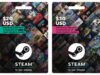 Steam: Valve sẽ ngừng sử dụng thẻ quà tặng vật lý trong các cửa hàng