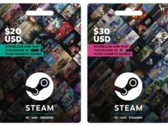 Steam: Valve sẽ ngừng sử dụng thẻ quà tặng vật lý trong các cửa hàng