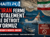 Iran đóng cửa hoàn toàn eo biển Hormuz cho đến khi có thông báo mới Tin tức mới nhất từ Haiti: Chính trị, An ninh, Kinh tế, Văn hóa.