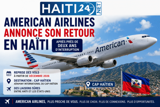 American Airlines thông báo quay trở lại Haiti sau gần