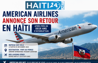American Airlines thông báo quay trở lại Haiti sau gần hai năm gián đoạn Tin tức mới nhất từ Haiti: Chính trị, An ninh, Kinh tế, Văn hóa.