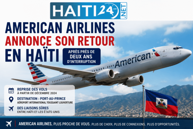 American Airlines thông báo quay trở lại Haiti sau gần
