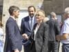 Cái chết của Bernadette Chirac: con gái Claude của bà, được chồng vây quanh, bày tỏ lòng thành kính cuối cùng đối với mẹ mình, ở Corrèze