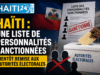 Haiti: danh sách các nhân vật bị trừng phạt sẽ sớm được chuyển đến cơ quan bầu cử. Tin tức mới nhất từ Haiti: Chính trị, An ninh, Kinh tế, Văn hóa.