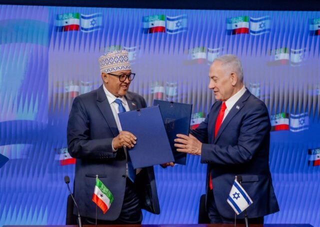 Bằng cách giành được sự công nhận từ Israel, Somaliland