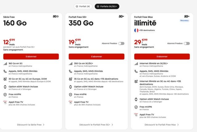 Free Mobile bổ sung thêm nhiều dữ liệu hơn vào