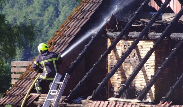 Bất chấp quân tiếp viện đến từ những nơi xa xôi như Obernai và Strasbourg, với 70 lính cứu hỏa được huy động ở đỉnh cao, thiệt hại vẫn rất đáng kể. Ảnh Guillaume Muller