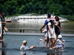 đạt đỉnh điểm ở 43°C, ngày nóng nhất được ghi nhận trong tháng 6, hầu hết vào thứ Hai tuần này