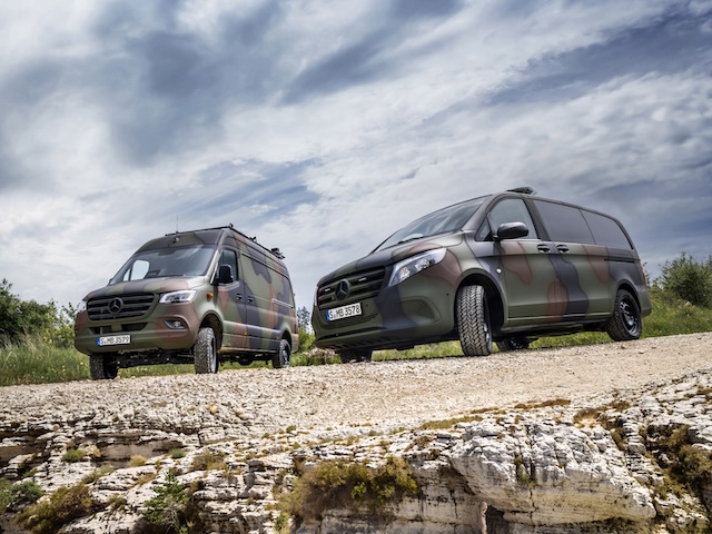 Mercedes-Benz giới thiệu Vito và Sprinter tại triển lãm Eurosatory