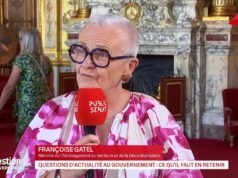 François Gatel kêu gọi: “Tất cả chúng ta phải cùng nhau ưu tiên viện trợ cho việc cải tạo trường học”.