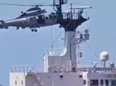 Hạm đội ma Nga: video đánh chặn tàu chở dầu do Hải quân Pháp giao ngoài khơi Sicily