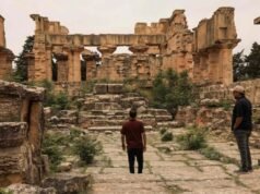 Các nhà khảo cổ Libya bên giường Cyrene và Apollonia