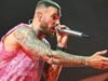 Hình ảnh. Ở Épinal, Matt Pokora điện khí hóa Colombia