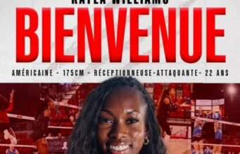 Kayla Williams, post 4 tràn đầy năng lượng, đến Saint-Dié
