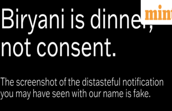 ‘Biryani là bữa tối, không phải sự đồng ý’: Zomato phá vỡ sự im lặng trên ảnh chụp màn hình lan truyền ‘₹370’