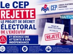 CEP bác bỏ dự thảo sắc lệnh bầu cử của Cơ quan hành pháp và tố cáo cuộc tấn công vào nền độc lập của nó. Tin tức mới nhất từ Haiti: Chính trị, An ninh, Kinh tế, Văn hóa.